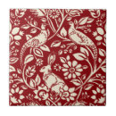 Search for red tiles William morris