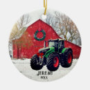 Search for tractor christmas tree decorations Farmer