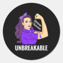 Search for purple awareness ribbon stickers Chronic illness