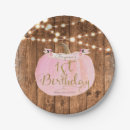 Search for fall birthday paper plates Party