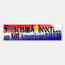Search for values bumper stickers America