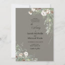 Search for snowy wedding invitations Rustic