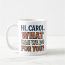 Search for carol mugs Typography
