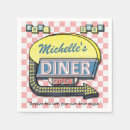 Search for 1950s diner napkins 1950's