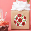 Search for floral bouquet stickers Poppies