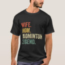 Search for funny badminton tshirts Vintage