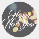Search for vintage happy new year stickers Simple