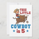 Search for five year old boy birthday invitations 5th