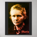 Search for radioactive posters Marie curie