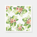 Search for hawaiian napkins Palm leaves