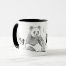 Search for lazy panda mugs Cute