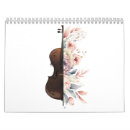 Search for musical instrument calendars Violin