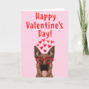 Search for german shepherd valentines day cards Dog lover
