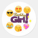 Search for emoji girl stickers Birthday
