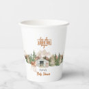Search for adventure awaits paper cups Woodland