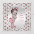 Search for pink silver princess baby shower invitations For her