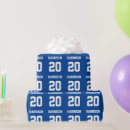 Search for number wrapping paper Sports