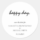 Search for save the dates stickers Clean