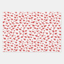 Search for white elephant wrapping paper Red and white