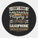 Search for saxophone player stickers Jazz musician