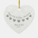 Search for 60th wedding anniversary christmas tree decorations Diamond
