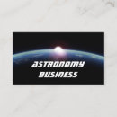 Search for astronomy business cards universe