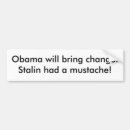 Search for stalin bumper stickers Obama
