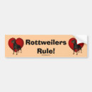 Search for rottweiler gear bumper stickers Pet