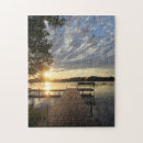 Search for round puzzles Lake