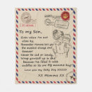 Search for to my son blankets Letter from mum