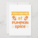 Search for spice thank you cards Fall