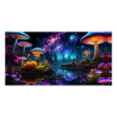 Search for glowing mushrooms posters Alien