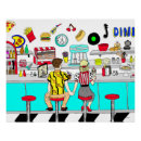 Search for 1950s diner posters Nostalgic