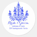 Search for blue chandelier stickers Vintage