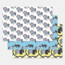 Search for black unicorn wrapping paper Blue