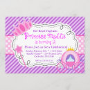 Search for royal purple birthday invitations Girl