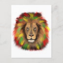 Search for rasta postcards Lion