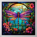Search for dragonfly flying posters Colourful