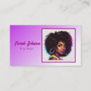 Search for african american hair stylist business cards Afro