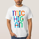Search for michigan tshirts College