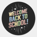 Search for welcome back stickers Student