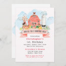 Search for barnyard bash invitations Watercolor