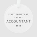 Search for accountant christmas tree decorations Business