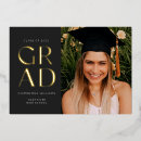 Search for rose gold foil graduation invitations High school graduation