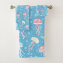 Search for tropical fish bath towels Blue