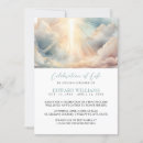 Search for clouds celebration of life invitations Memorial
