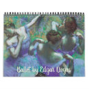 Search for impressionism calendars Ballet