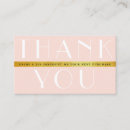 Search for appreciation business cards Modern