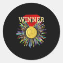 Search for prize winner stickers Gold