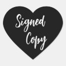 Search for signed copy stickers Books